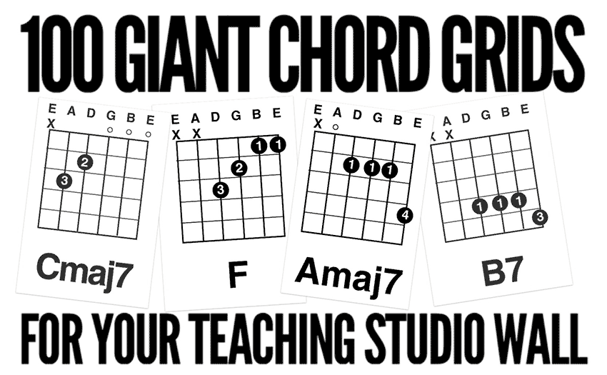 printable guitar chord diagrams
