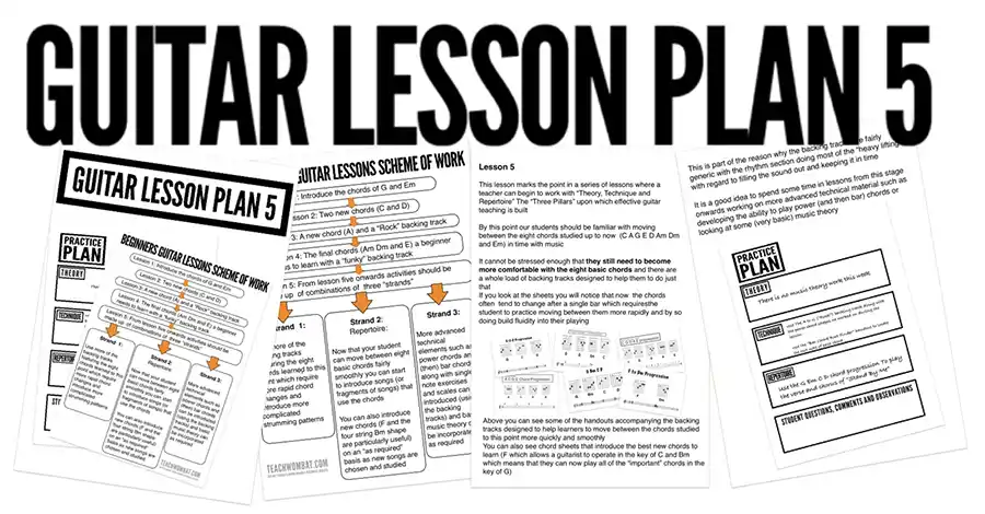 download pdf guitar lesson plans