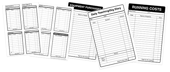  Guitar teacher's accounts and appointment system