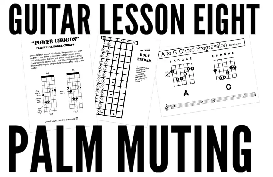 teaching guitar with the minor pentatonic scale