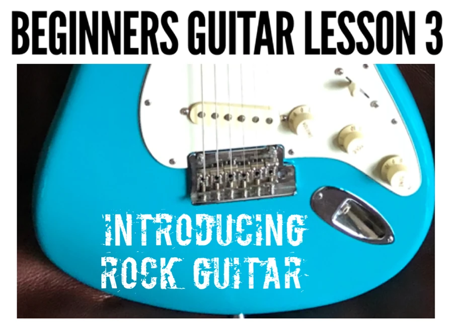 teaching beginners to play rock guitar