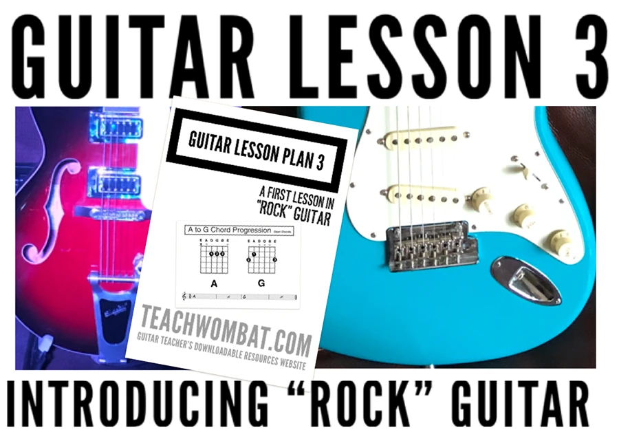How to teach a guitar lesson